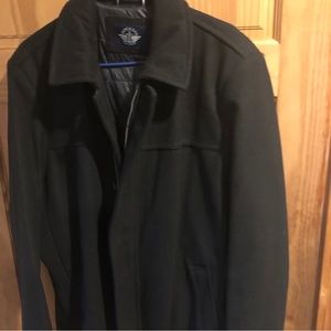 Mens dockers w scarf jacket